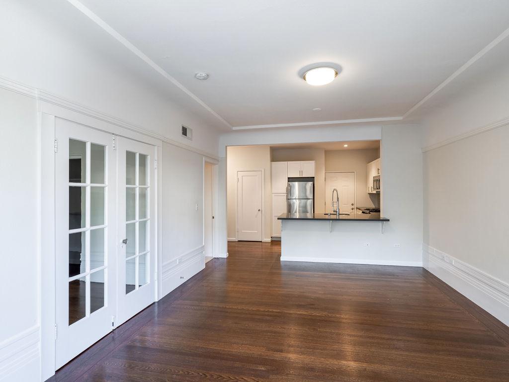 room with wood floors