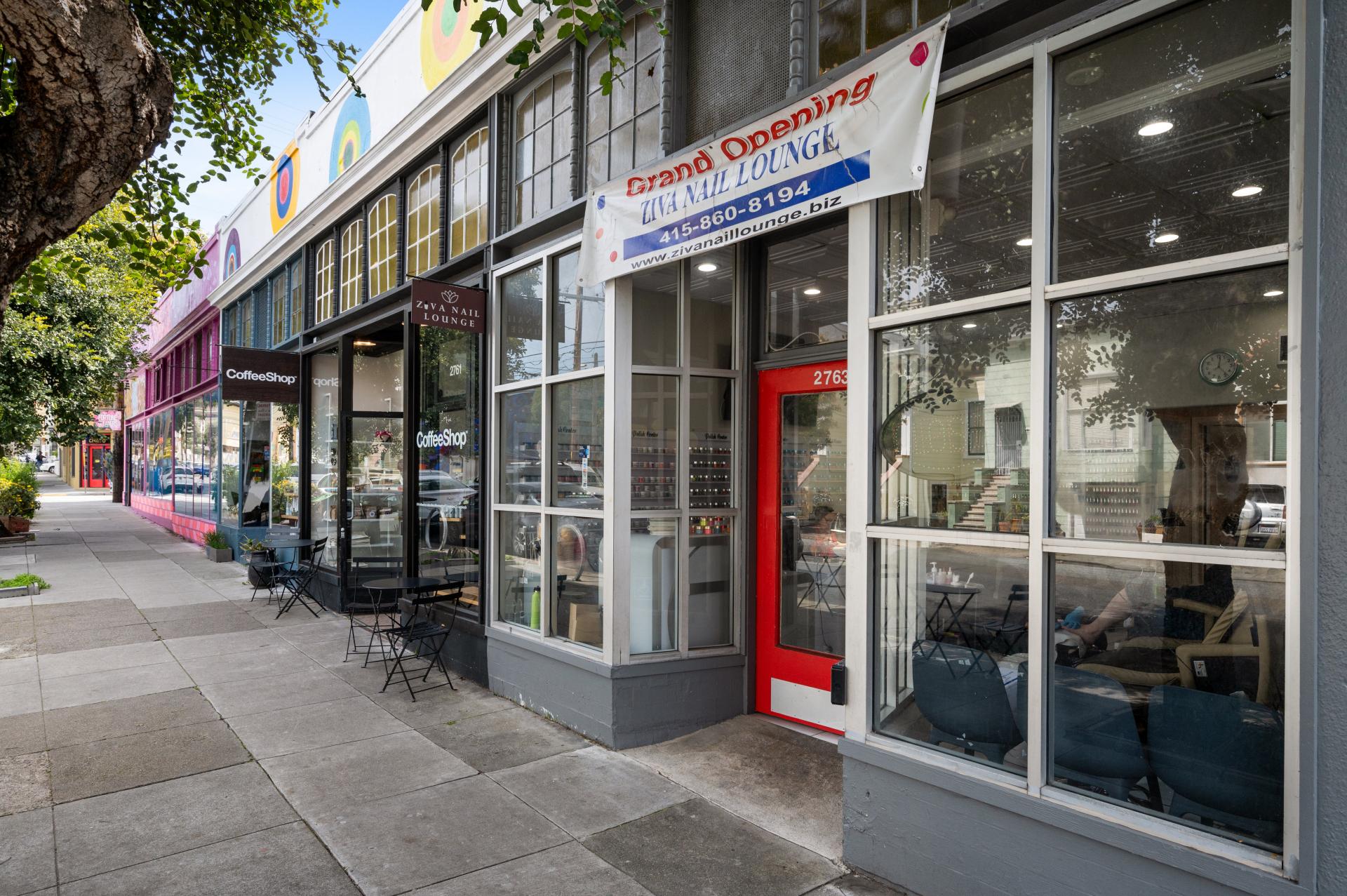 street view of stores